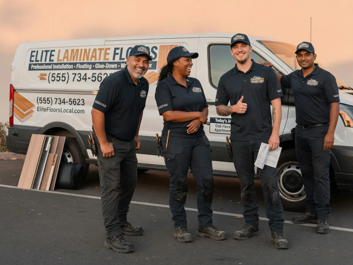 Laminate flooring installation company in Sparland, IL